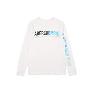 Abercrombie & Fitch Tričko 'HIKE BEAST'  offwhite / pastelově zelená / modrá / černá / šedá