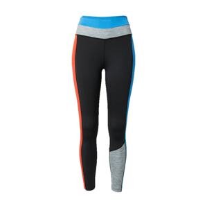 NIKE Sportovní kalhoty  modrá / šedý melír / červená / černá