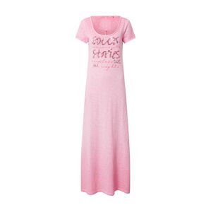 Soccx Šaty  růžový melír / fuchsiová / starorůžová