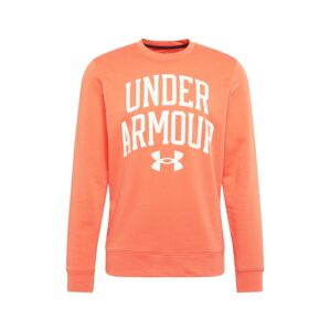 UNDER ARMOUR Sportovní mikina  melounová / bílá