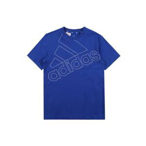 ADIDAS PERFORMANCE Funkční tričko  modrá / bílá