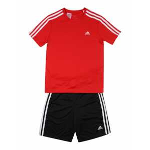 ADIDAS SPORTSWEAR Tepláková souprava  červená / černá / bílá