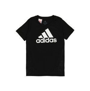 ADIDAS SPORTSWEAR Funkční tričko  černá / bílá