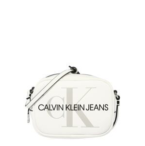 Calvin Klein Jeans Taška přes rameno  bílá / černá / světle šedá