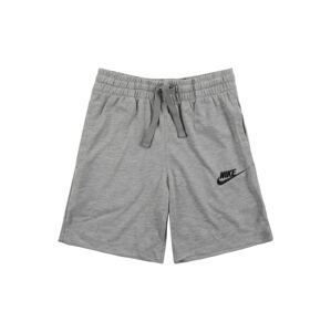 Nike Sportswear Kalhoty  šedá / černá