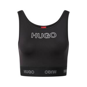 HUGO Top 'Dimsum'  černá / bílá