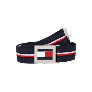 TOMMY HILFIGER Opasek  námořnická modř / bílá / ohnivá červená