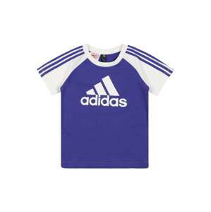 ADIDAS PERFORMANCE Funkční tričko  indigo / bílá