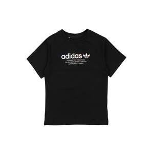 ADIDAS ORIGINALS Tričko  černá / bílá