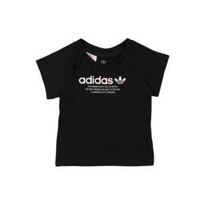 ADIDAS ORIGINALS Tričko  černá / bílá