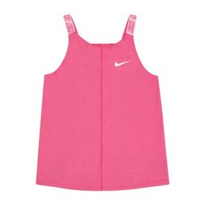 NIKE Sportovní top  pink / bílá