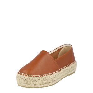 espadrij l´originale Espadrilky 'Classic Cuir High'  koňaková