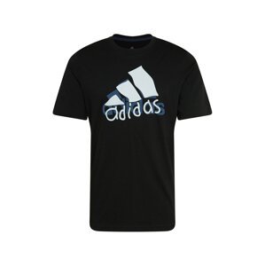 ADIDAS PERFORMANCE Funkční tričko  černá / bílá