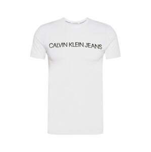 Calvin Klein Jeans Tričko  černá / offwhite