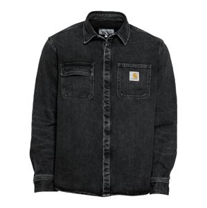 Carhartt WIP Košile 'Salinac'  černá džínovina