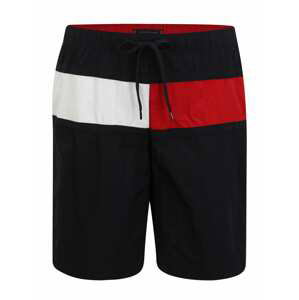 Tommy Hilfiger Underwear Plavecké šortky  tmavě modrá / bílá / červená