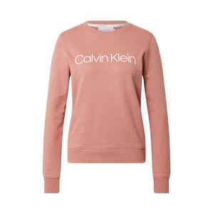 Calvin Klein Mikina  starorůžová / bílá