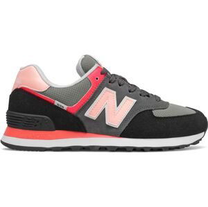 new balance Tenisky  černá / korálová / šedá / světle růžová / červená