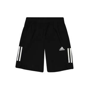 ADIDAS PERFORMANCE Sportovní kalhoty  černá / bílá