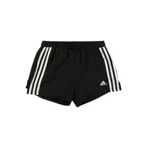 ADIDAS SPORTSWEAR Sportovní kalhoty  černá / bílá