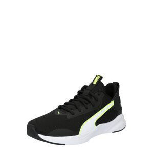 PUMA Sportovní boty 'Softride Rift'  černá / bílá / žlutá
