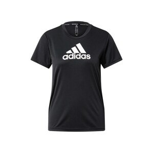 ADIDAS PERFORMANCE Funkční tričko  černá / bílá