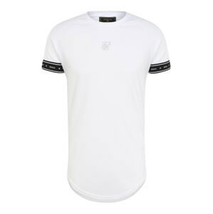 SikSilk Tričko  bílá / černá / šedá