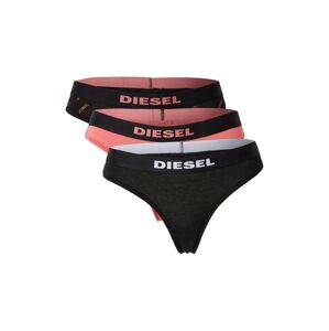 DIESEL Tanga 'UFST-STARS'  černá / pink / bílá