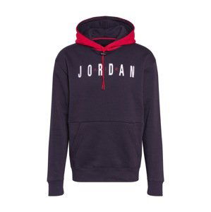 Jordan Sportovní mikina 'Jumpman'  bílá / černá / červená