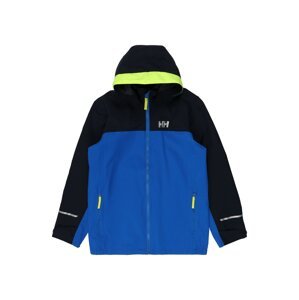 HELLY HANSEN Outdoorová bunda 'SHELTER'  modrá / námořnická modř / limetková