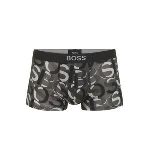 BOSS Casual Boxerky  černá / šedá