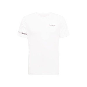Superdry Funkční tričko  bílá / černá / šedá