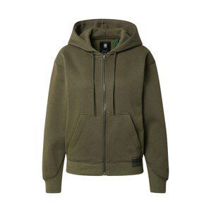 G-Star RAW Mikina s kapucí  khaki