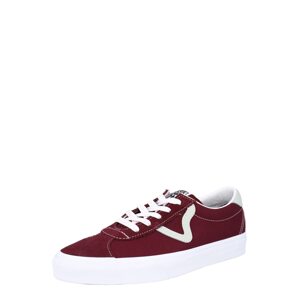 VANS Tenisky 'UA Sport'  vínově červená / bílá