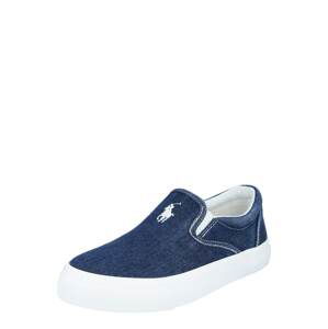 Polo Ralph Lauren Slip on boty 'BRYN'  bílá / modrá