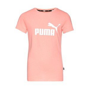 PUMA Funkční tričko  pastelově růžová / bílá