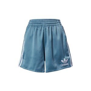 ADIDAS ORIGINALS Kalhoty 'SATIN SHORTS'  bílá / nefritová