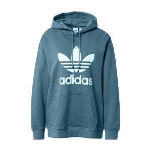 ADIDAS ORIGINALS Mikina  tyrkysová / bílá