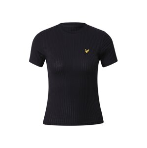 Lyle & Scott Tričko  černá