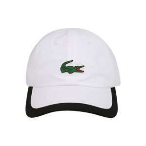 Lacoste Sport Sportovní kšiltovka  tmavě zelená / světle červená / černá / bílá