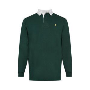 Polo Ralph Lauren Tričko 'RUGBY'  smaragdová / bílá / žlutá