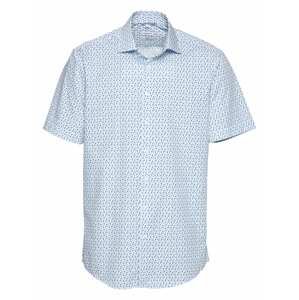 SEIDENSTICKER Společenská košile  modrá / bílá
