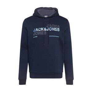 JACK & JONES Mikina 'ART'  námořnická modř / mix barev