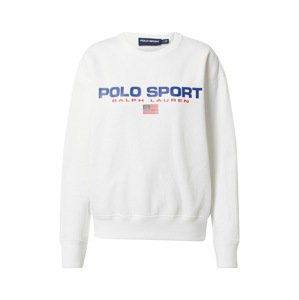 Polo Ralph Lauren Mikina  bílá / chladná modrá / červená