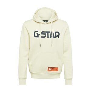 G-Star RAW Mikina  béžová / noční modrá / oranžová