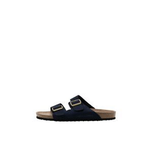 JACK & JONES Pantofle  marine modrá