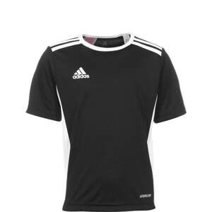 ADIDAS PERFORMANCE Funkční tričko 'Entrada'  černá / bílá