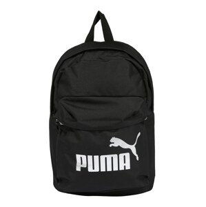 PUMA Batoh  černá / bílá