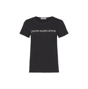 Calvin Klein Jeans Tričko  černá
