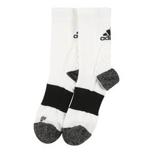 ADIDAS PERFORMANCE Sportovní ponožky  šedý melír / černá / bílá